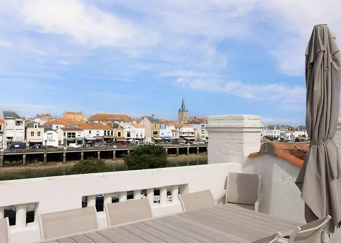 Maison Vue Sur Le Chenal Avec Toit Terrasse Les Sables-dʼOlonne